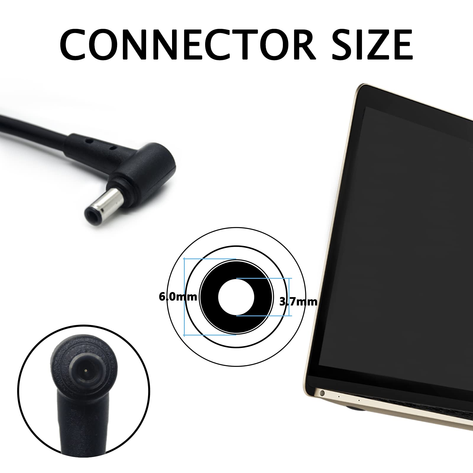 ASUS ROG Original OEM 240W 20V 12A 6.0mm Pin Laptop Charger Adapter