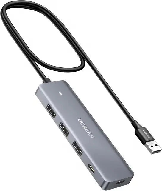 UGREEN 5-in-1 USB-C Hub 4 USB-A Ports 100W PD Charging 5Gbps Data Transfer MacBook iPad Pro Laptop Chromebook 15920