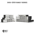 DLINK SYSTEMS 28-PORT GIGABIT WEB SMART SWITCH INCLUDING 4 GIGABIT SFP PORTS (DGS-1210-28)