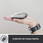 Logitech MX Anywhere 3 USB-C Bluetooth 4000DPI Compact Wireless Mouse - White