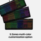 HyperX Alloy Core RGB Gaming Keyboard with Membrane switches