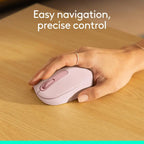 Logitech M196 Bluetooth Wireless Optical Mouse - Rose