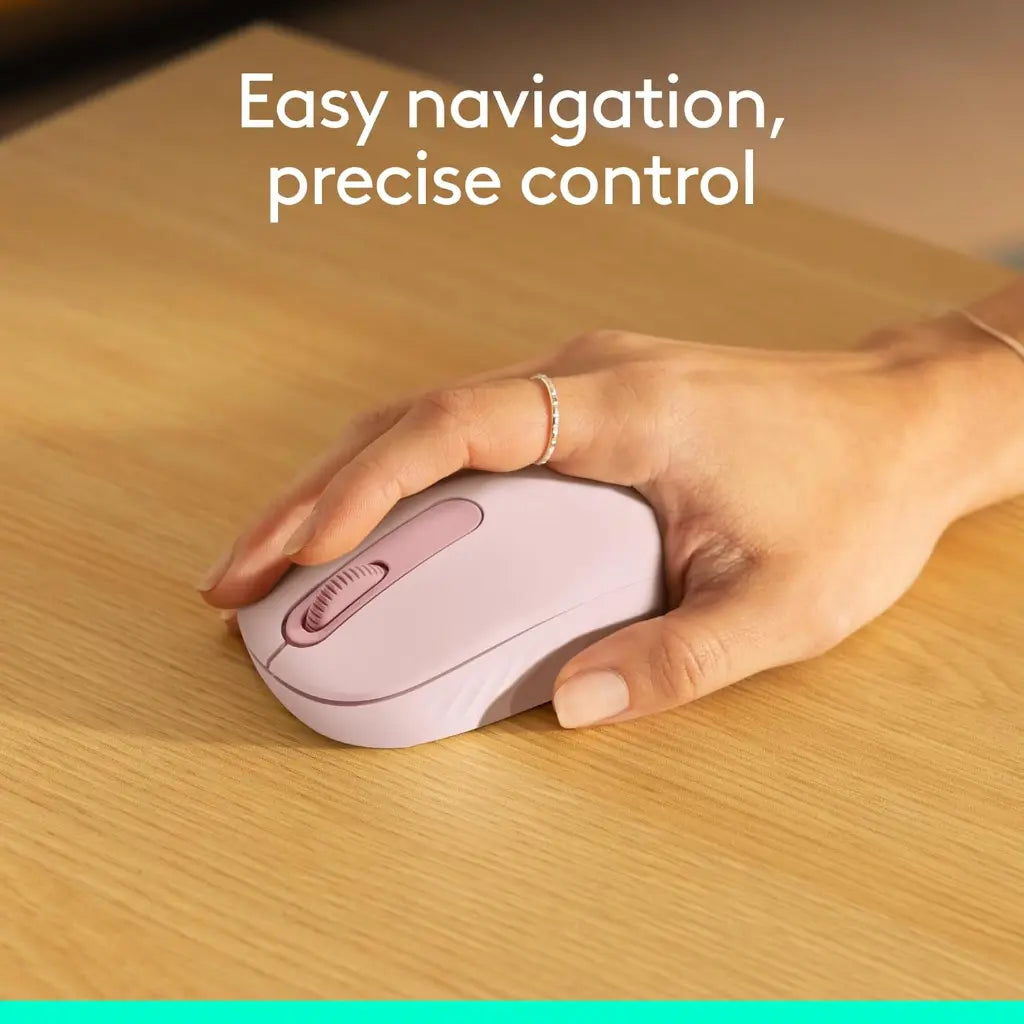 Logitech M196 Bluetooth Wireless Optical Mouse - Rose