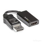 StarTech DP2HD4K60S DisplayPort to HDMI Adapter - 4K DP to HDMI Converter - UHD 4K 60Hz