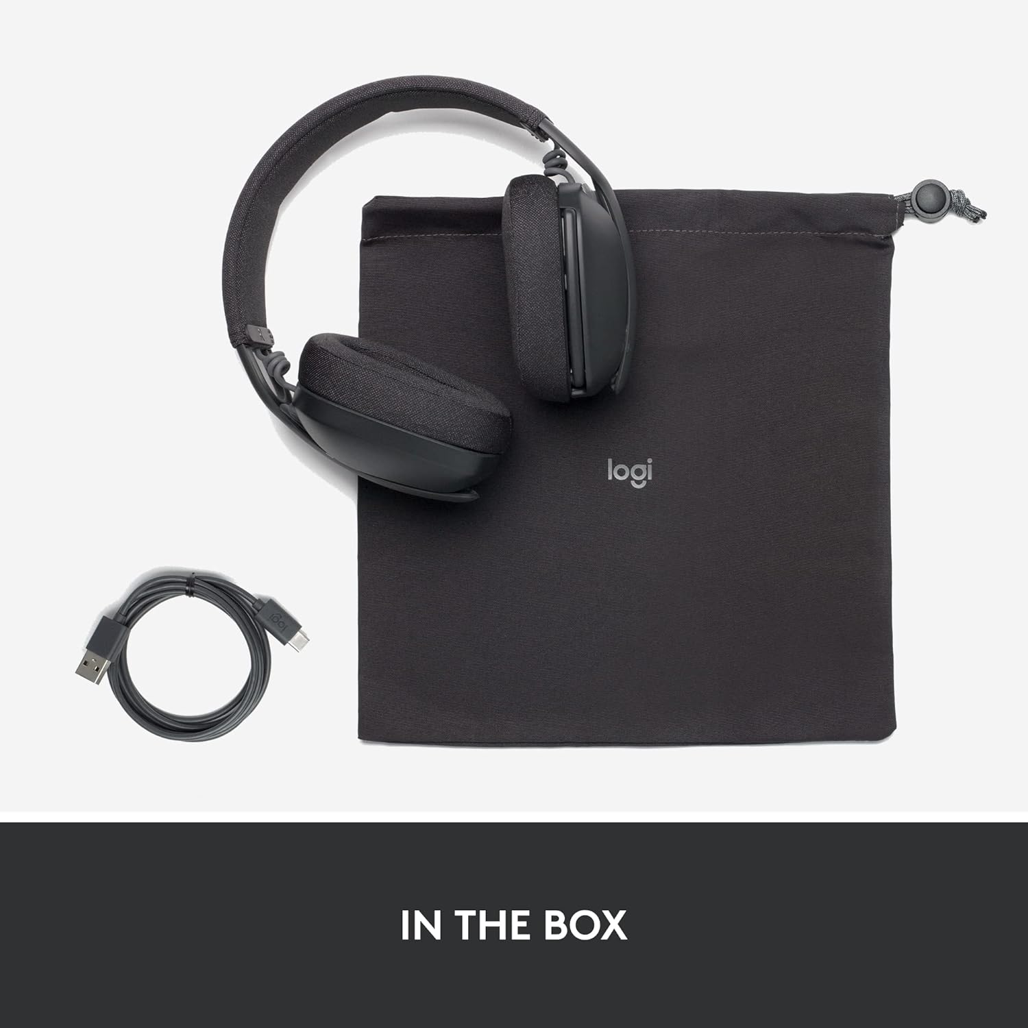 Logitech Vibe 100 Wireless Bluetooth Headset with Omni Directional Mic - Graphite