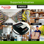 PEGASUS PM5820 58mm Portable Bluetooth Thermal Receipt Printer