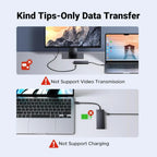 UGREEN 10Gbps 4-in-1 USB C Hub USB 3.2 Adapter 4 USB-C 3.2 Splitter MacBook Pro Air iPad iPhone 15 Surface PC (35584)