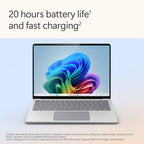 Microsoft Surface Laptop (7th Edition) – Snapdragon X Plus (10-Core), 16GB RAM, 256GB SSD, 13.8" PixelSense Touchscreen, Windows 11 Home, Platinum - ZGJ-00023