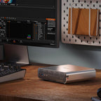 QNAP TBS-h574TX-i3-12G 5 Bay 10GbE High-Performance Thunderbolt 4 E1.S All-Flash NASbook