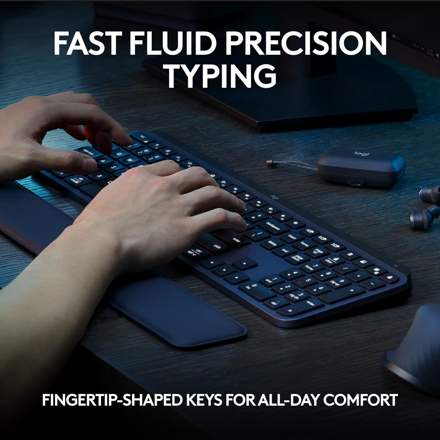 Logitech Master Series MX Keys S Advanced Wireless Illuminated Keyboard - Graphite