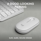 Logitech Pebble 2 Multi Device Bluetooth Keyboard and Mouse Combo