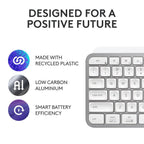 Logitech Master Series MX Keys S Advanced Wireless Illuminated Keyboard - Pale Gray