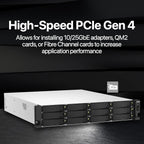 QNAP TS-h1887XU-RP-E2336-32G 18 Bay Dual 10GbE 2U Rackmount Hybrid NAS