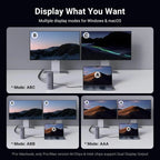 UGREEN Revodok Max 213 Thunderbolt 4 Dock 13-in-1 40Gbps Dual 4K 60Hz 8K 90W Charging 2.5GbE SD/TF MacBook Windows (25054)
