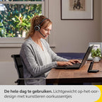 JABRA EVOLVE 65 SE MS UC DUO Bluetooth Wireless Passive Noise Cancellation Stereo Headset with Mic - Black