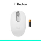 Logitech M196 Bluetooth Wireless Optical Mouse - Off White
