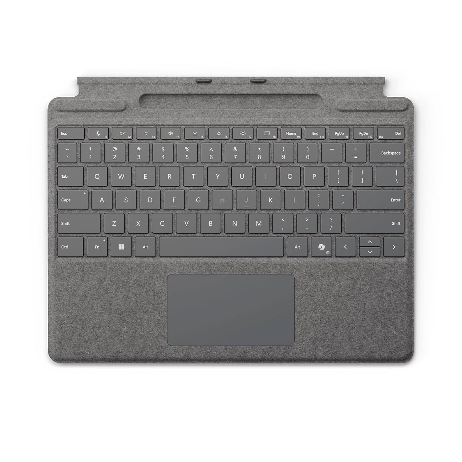 MICROSOFT SURFACE PRO 11 KEYBOARD WITH PEN STORAGE PLATINUM – EP2-01846