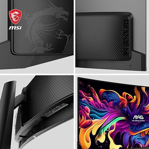 MSI MAG 341CQP QD-OLED 34" UWQHD 175Hz 0.03ms Curved OLED Gaming Monitor
