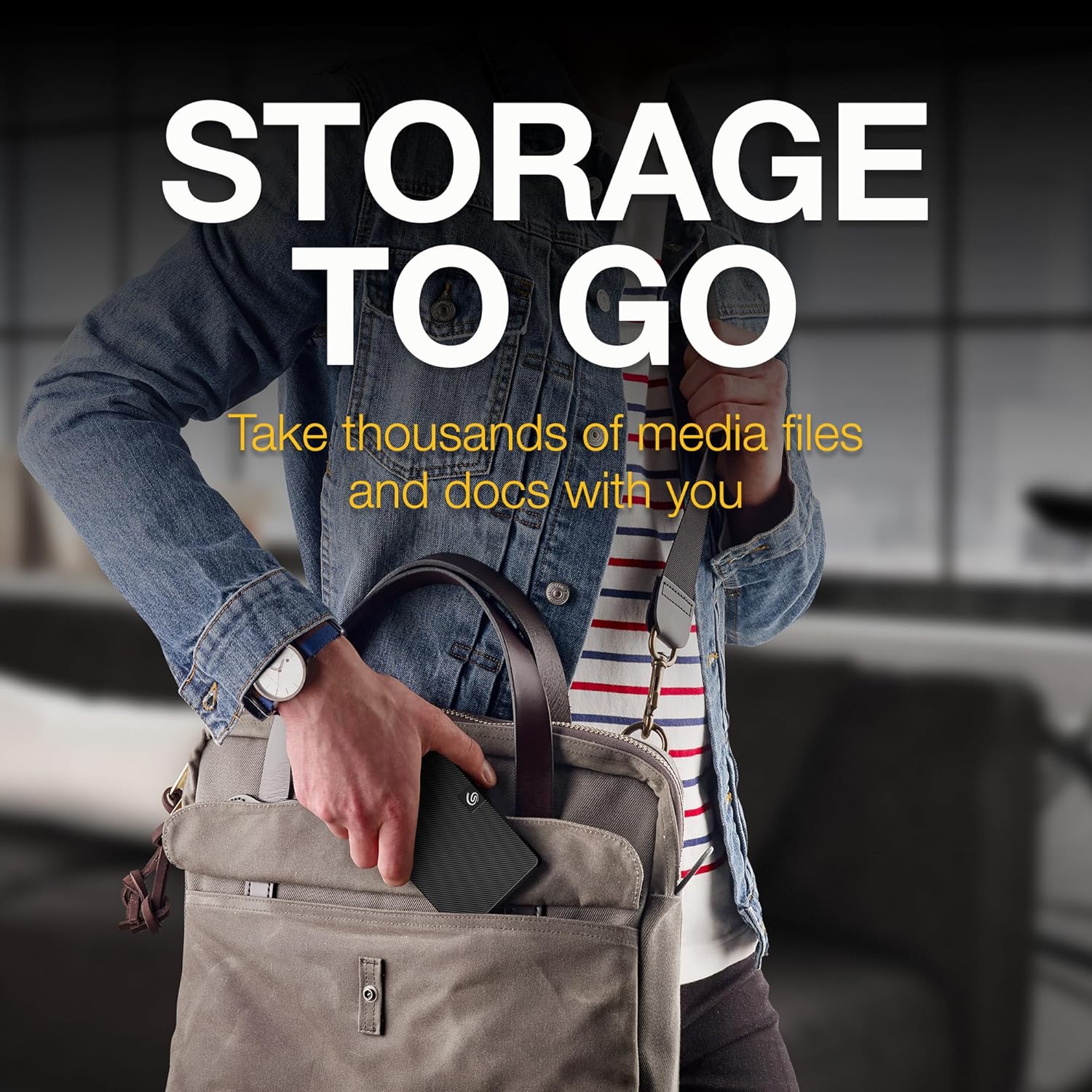 Seagate Expansion 2TB External HDD USB 3.0 Portable Hard Drive with 3 yr Data Recovery Services