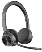 Poly Voyager 4320 UC USB-C Bluetooth Wireless Over Ear Office Headset with Mic