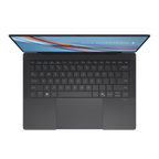 Laptop with ASUS logo on a white background