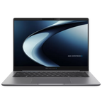 Laptop with ASUS ExpertBook branding on a white background