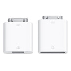 Two white USB adapter dongles shown from the front on a plain white background, one with a camera icon and one with a document icon below it.