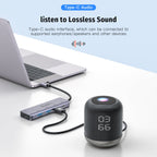 Black-i USB-C to 2*USB-C & 2*USB 3.0 Hub