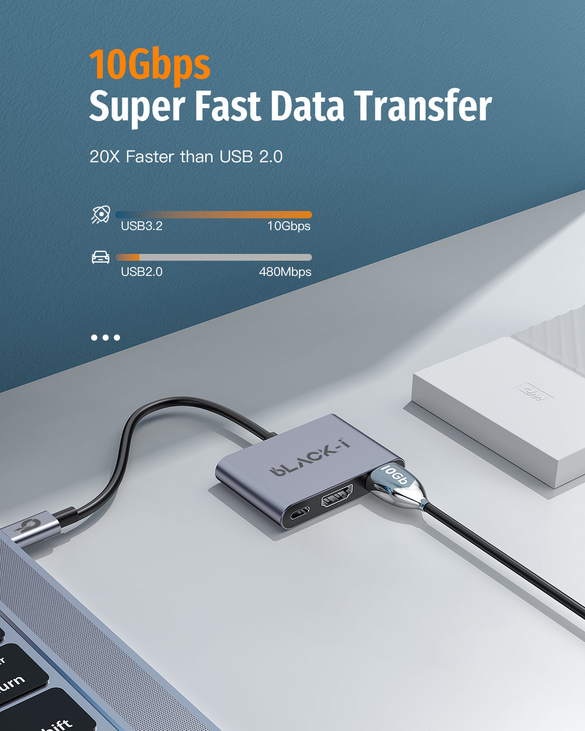 Black-i USB-C Hub