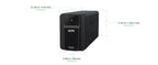 APC Back-UPS BX600I-IN 600VA/360W UPS | 230V | 3 India 3-Pin 6A Outlets | Automatic Voltage Regulation (AVR) | Generator Compatible | User Replaceable Battery