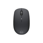 Dell WM126 1000DPI 2.4Ghz USB Optical Sensor Wireless Mouse - Black
