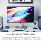 CLARITY 27” UHD 4K Monitor
