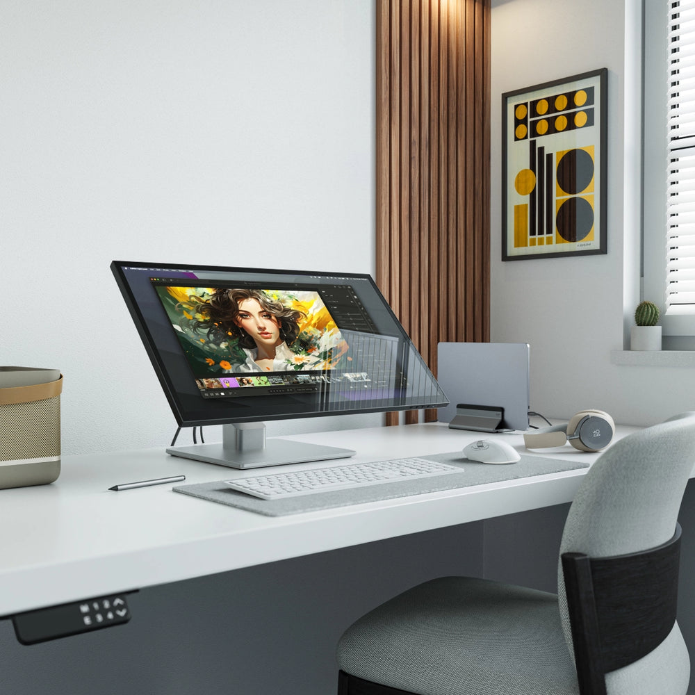 Clarity Fold Touch 27” 4K UHD Touchscreen with Fold Stand and Clarity Active Stylus