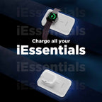 Click Duo 10000mAh Magnetic Wireless Powerbank with Apple Watch Charging