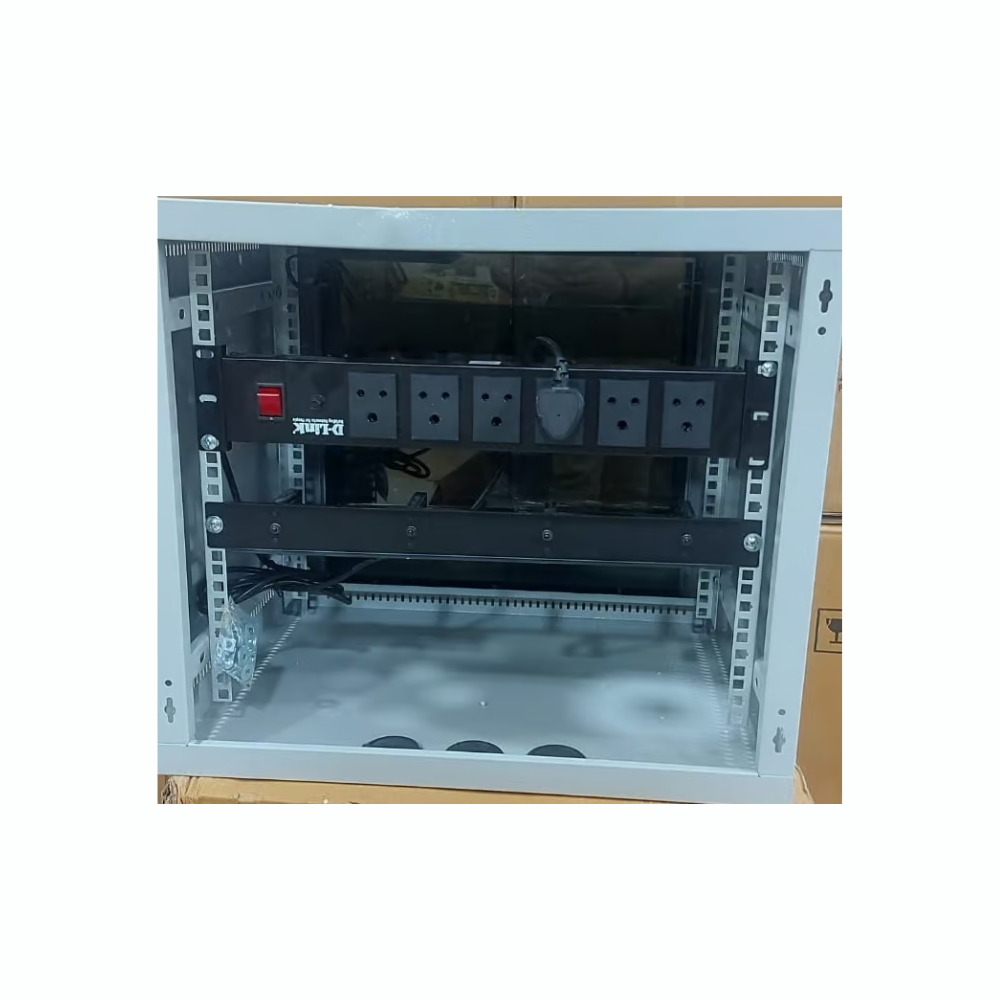 Dlink 9U NWR-9U-5545-GR Loaded Rack