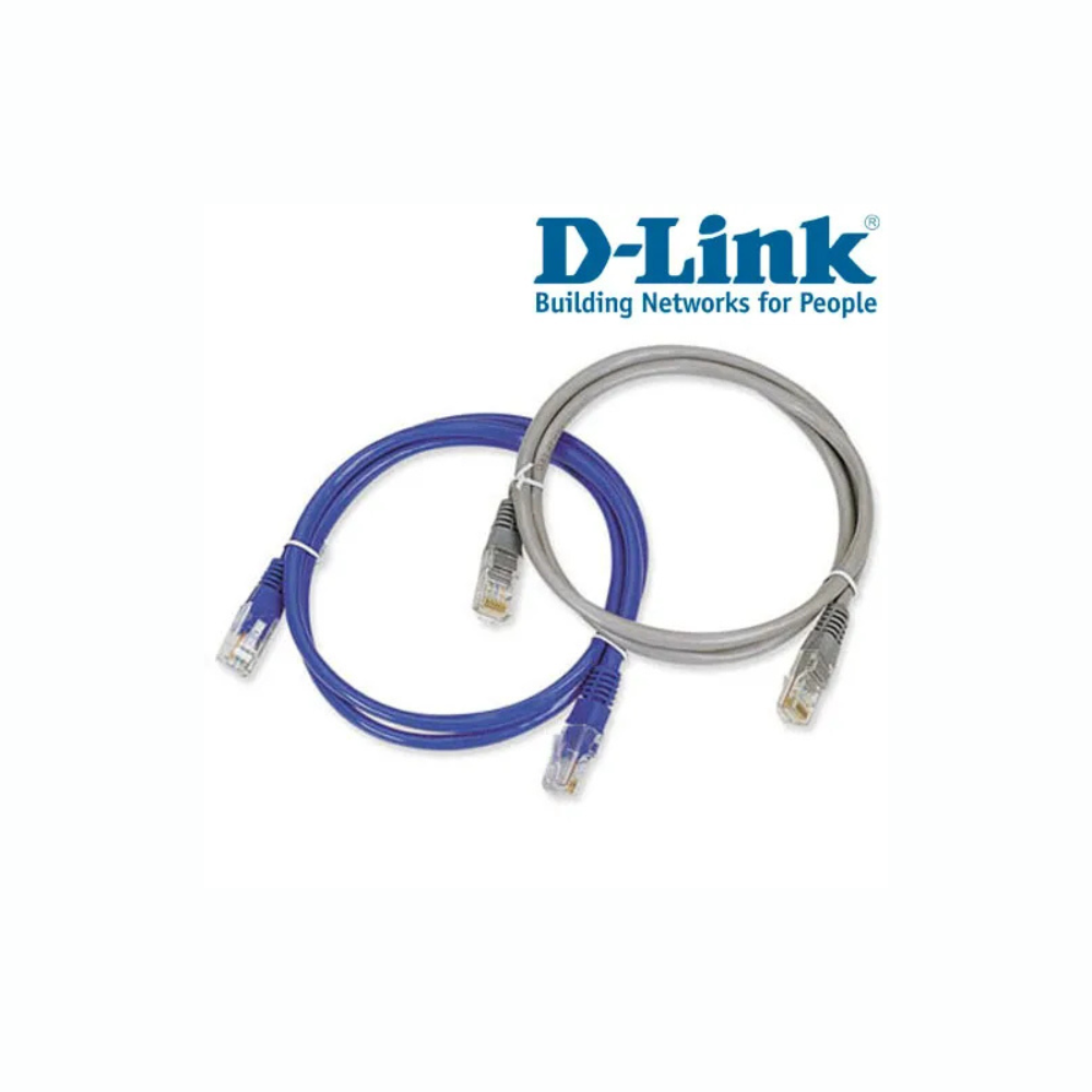 DLink CAT6 Patch Cord-0.5M Gray (NCB-C6UGRYR1-0.5)