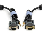 Black-i VGA Cable with 3.5mm Audio