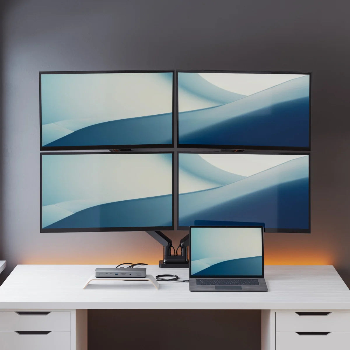 ALOGIC Quad 4K Display Thunderbolt Hybrid Universal Docking Station – DU4