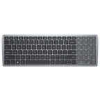Dell KB740 Multi-Device 2.4 GHz Wireless Bluetooth Compact Keyboard - Titan grey
