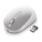 Dell MS7421W Premier Rechargeable 4000DPI Bluetooth 2.4GHz Wireless Optical Mouse - Platinum Silver