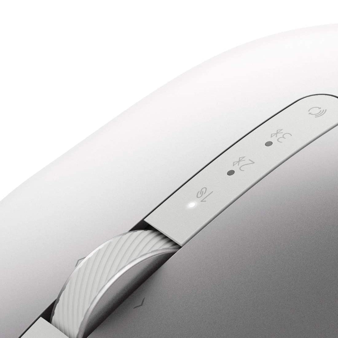Dell MS7421W Premier Rechargeable 4000DPI Bluetooth 2.4GHz Wireless Optical Mouse - Platinum Silver