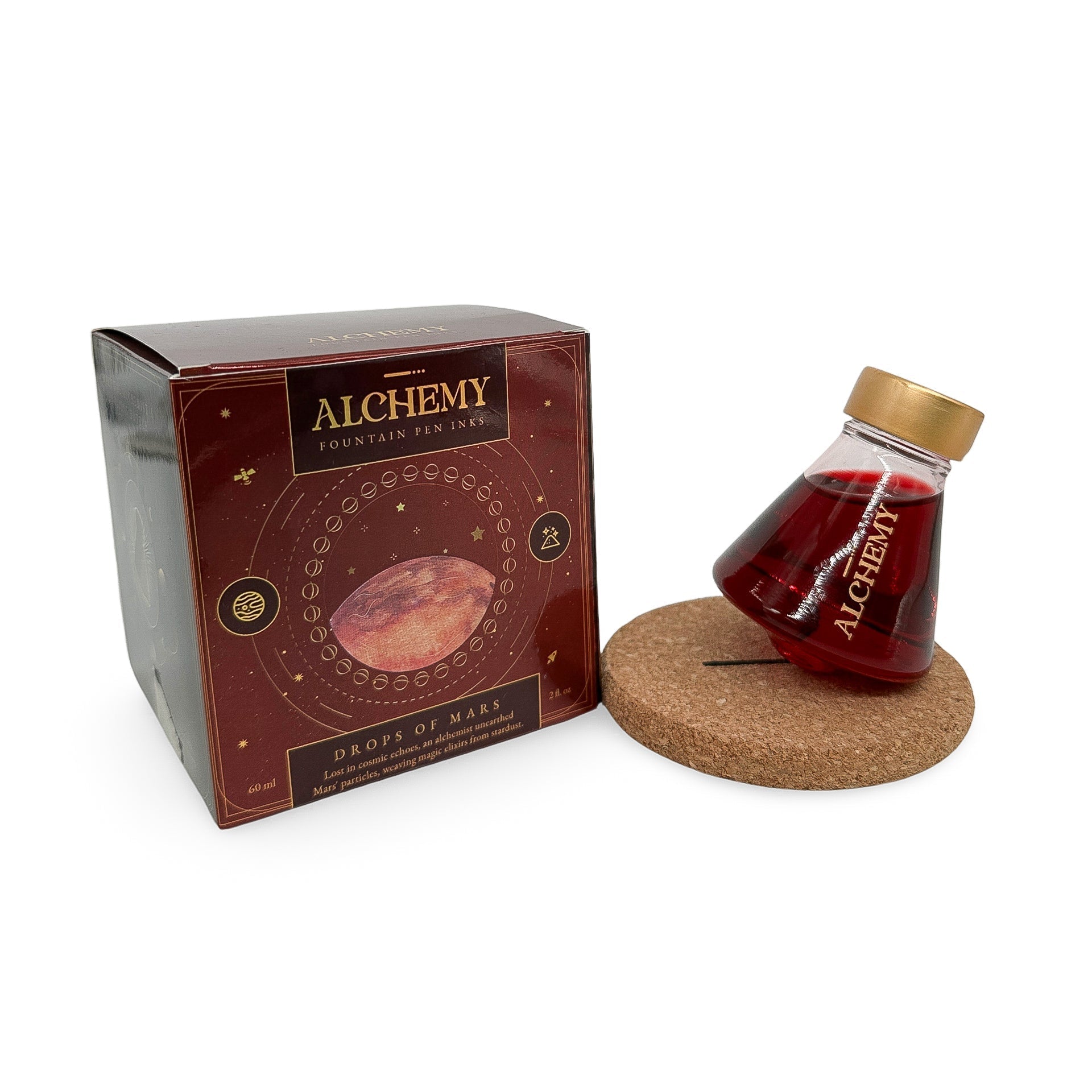 Endless Alchemy Fountain Pen Inks - Drops of Mars 45 ml