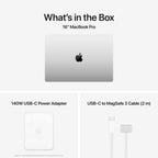16-inch MacBook Pro: Apple M5 Max chip with 18-core CPU and 32-core GPU, 2TB SSD - Silver