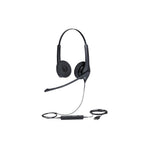 Jabra Biz 1100 Duo Wired Headset with USB Connectivity and Media Controls