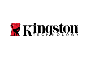 Kingston Technology logo on a white background