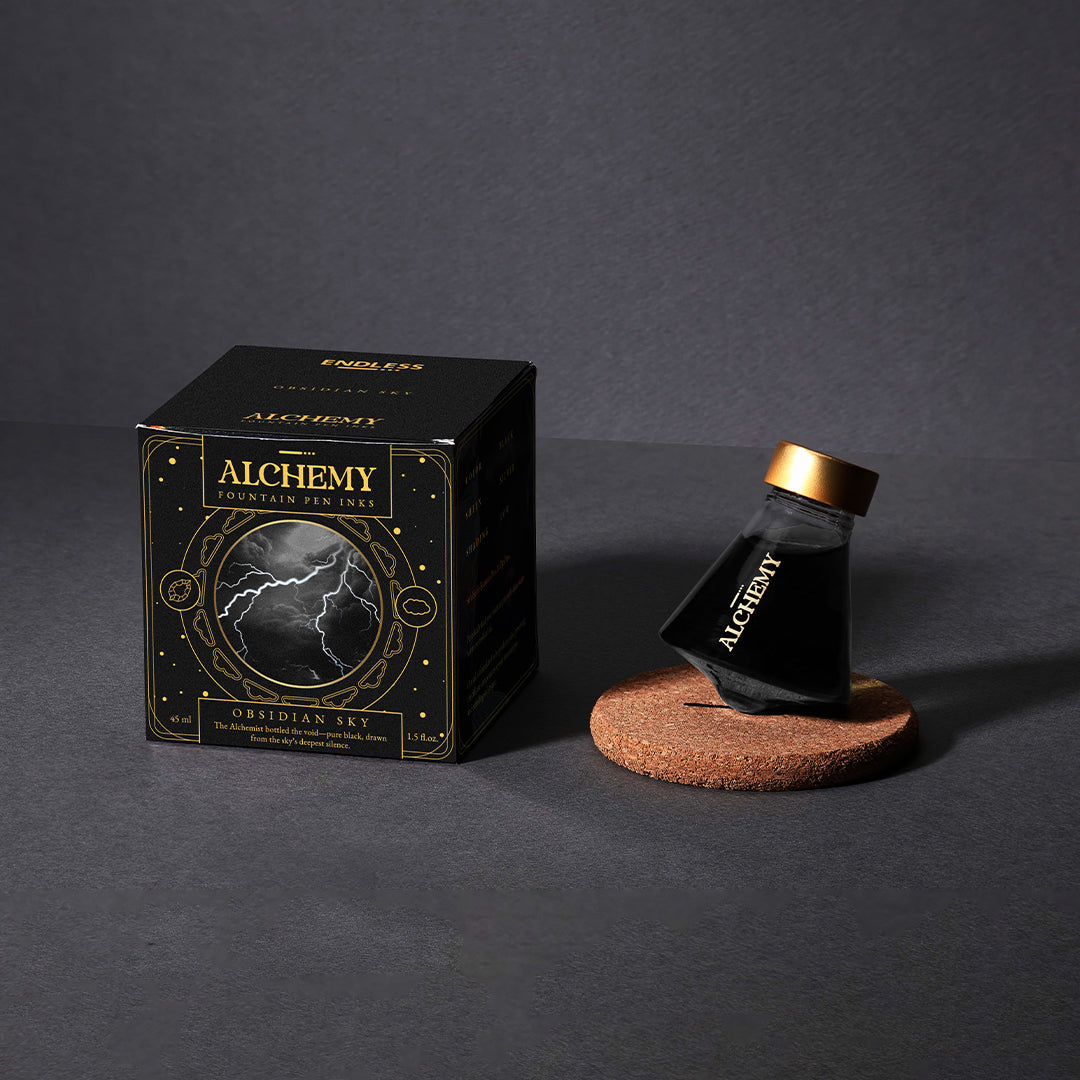 Endless Alchemy Fountain Pen Inks - Obsidian Sky - 45 ML