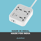 ChargeCube Mini Power Strip with 30W Type C output
