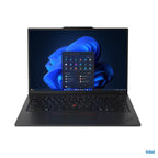 Laptop with Intel branding on a white background