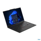 Laptop with a blue screen on a white background