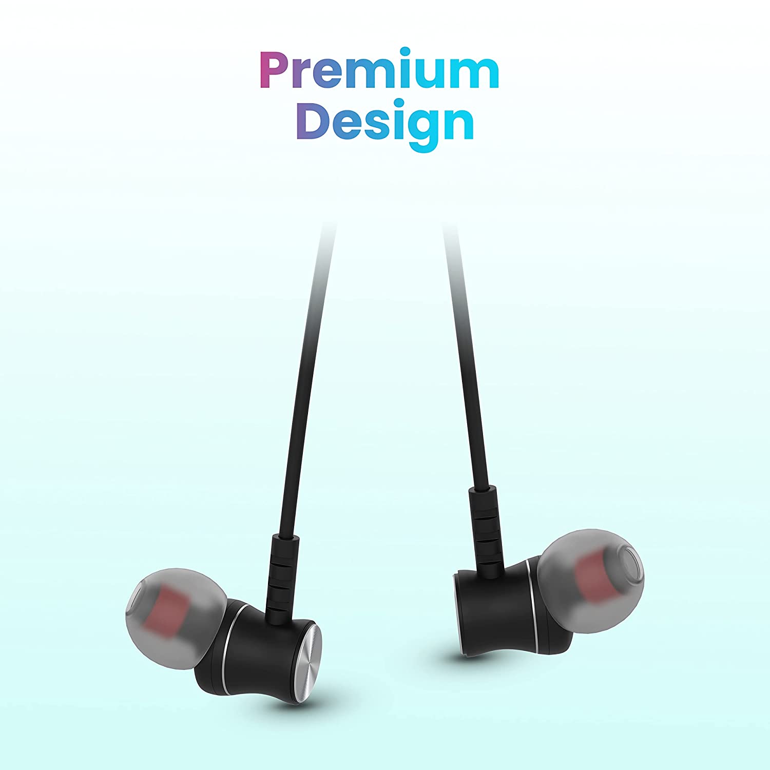 Toreto Beta Lite Wireless Bluetooth 5.0 Neckband Headset with upto 20Hrs Playtime